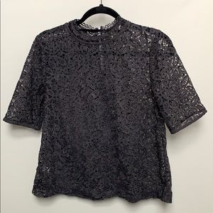 Ann Taylor Loft, intricate lace top.